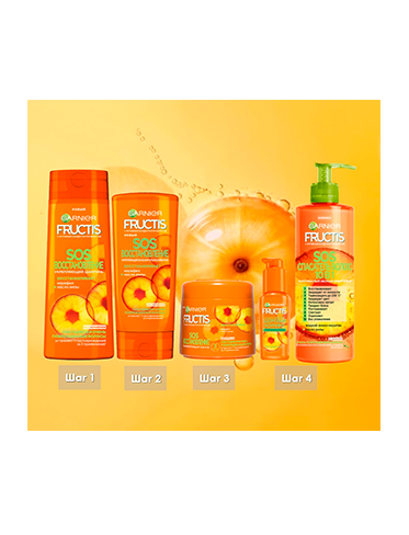 Garnier Fructis SOS Восстановление Комплексный несмываемый уход "SOS Спасатель волос 10 в 1 -2